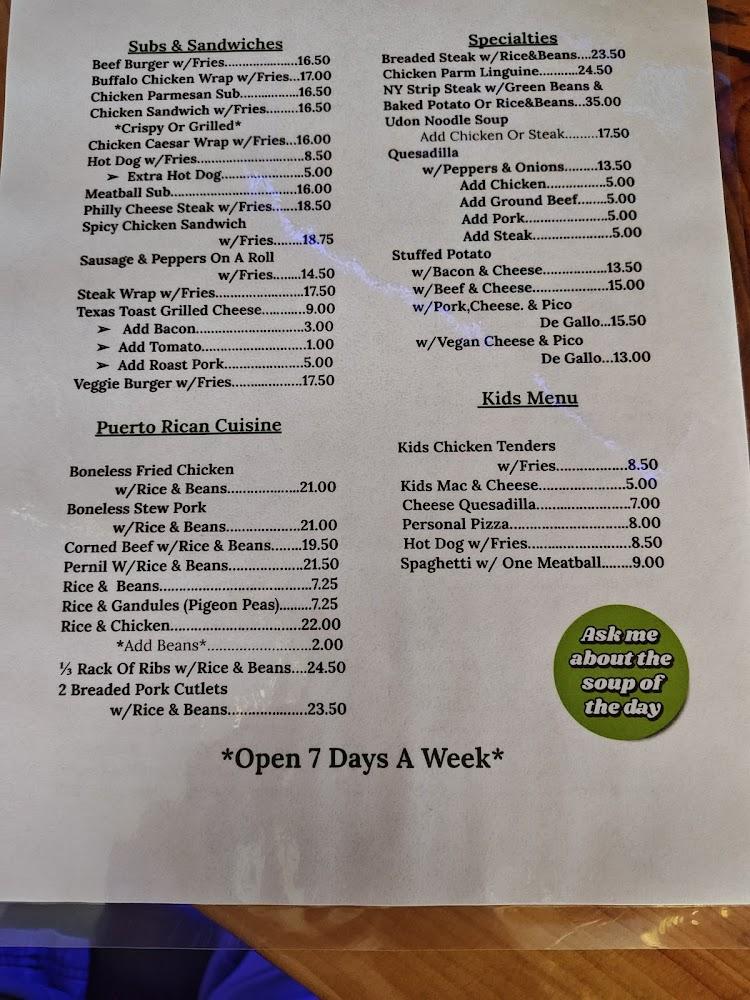 Up North Restaurant Menu image 4