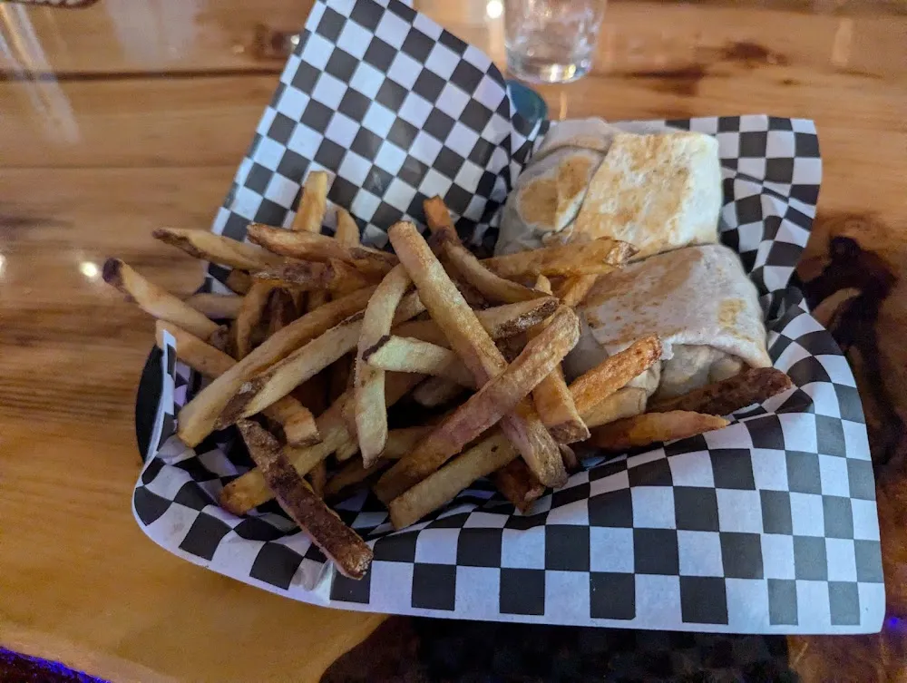 Steak Wrap with Fries